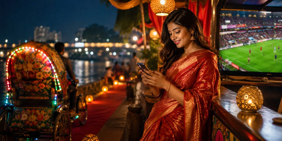 ঢাকার ফুটবল বাজির দৃশ্য