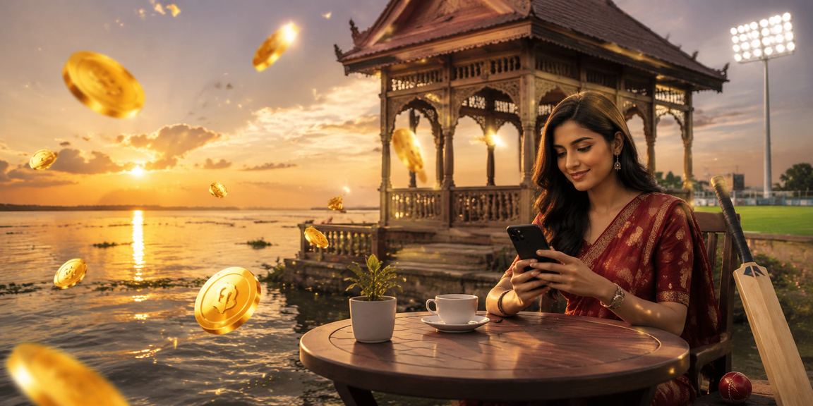 তাঙ্গুয়ার হাওরে ক্রিকেট বাজির দৃশ্য